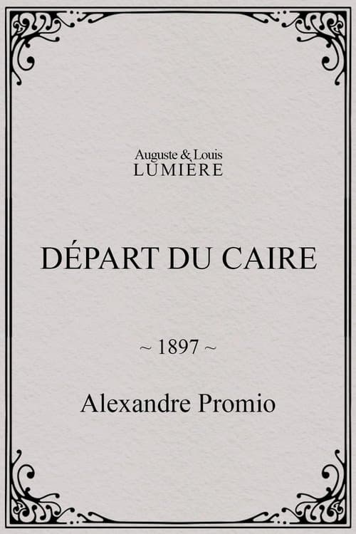 Départ du Caire